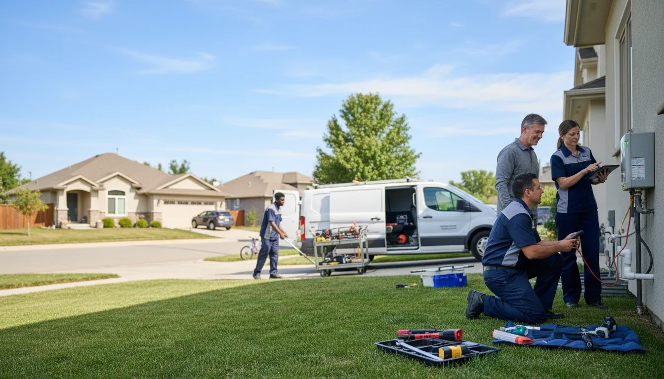 Tankless water heater service in Abercrombie, ND